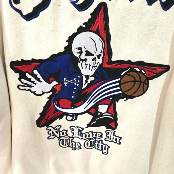 BrandX Sz XL Philly Distressed Varsity Limited Edition Jacket & Jersey Set - Picture 8 of 16